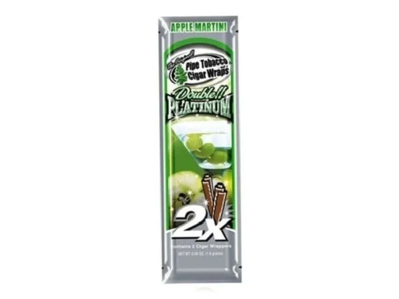 Papel de Tabaco 2u. - Apple Martini / Blunt Wrap Platinum